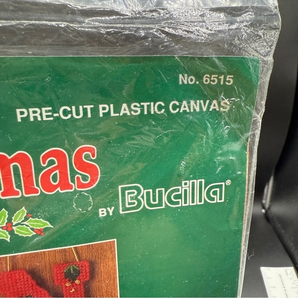 Gallery of Stitches by Bucilla Christmas 'NOEL' Wall Hanging Kit New in Bag 6515 - Picture 11 of 12